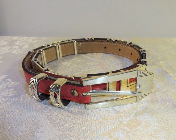 bb simon belt red