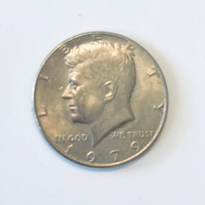 Kennedy Half Dollar 1979 Coin US 50 Cent Piece Half Dollar JFK