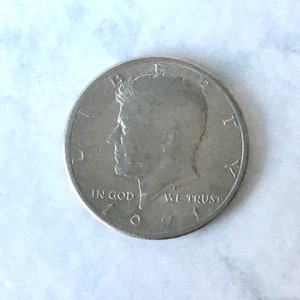 Kennedy Half Dollar 1971 Coin US 50 Cent Piece Half Dollar JFK