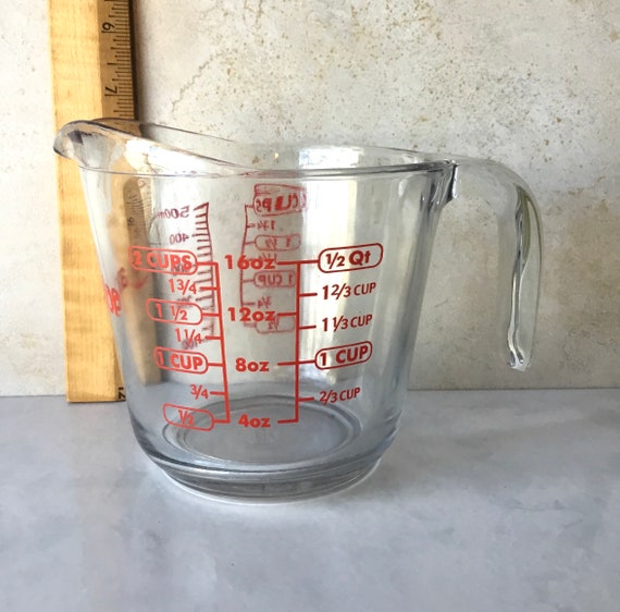 16 oz Glass Measuring Cup - Anchor