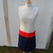 Vintage Dress Red, White, and Blue Tarheel Fashions Size 12 