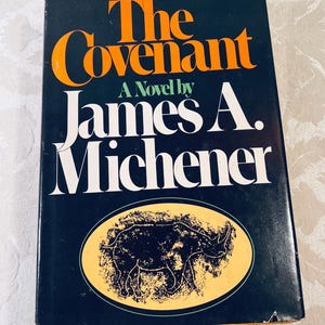The Covenant James A. Michener Book Vintage Hardback Volume 1 1980 Dust Jacket