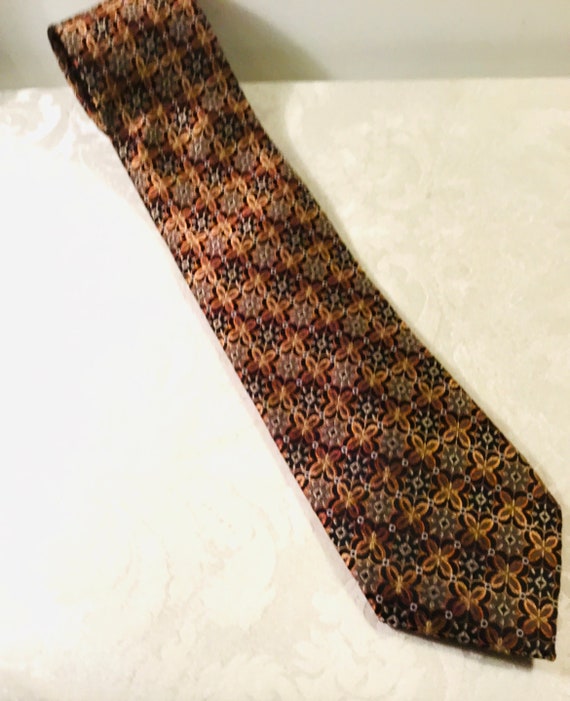 Vintage Tie Silk Men's Necktie Pronto Uomo Coutur… - image 1