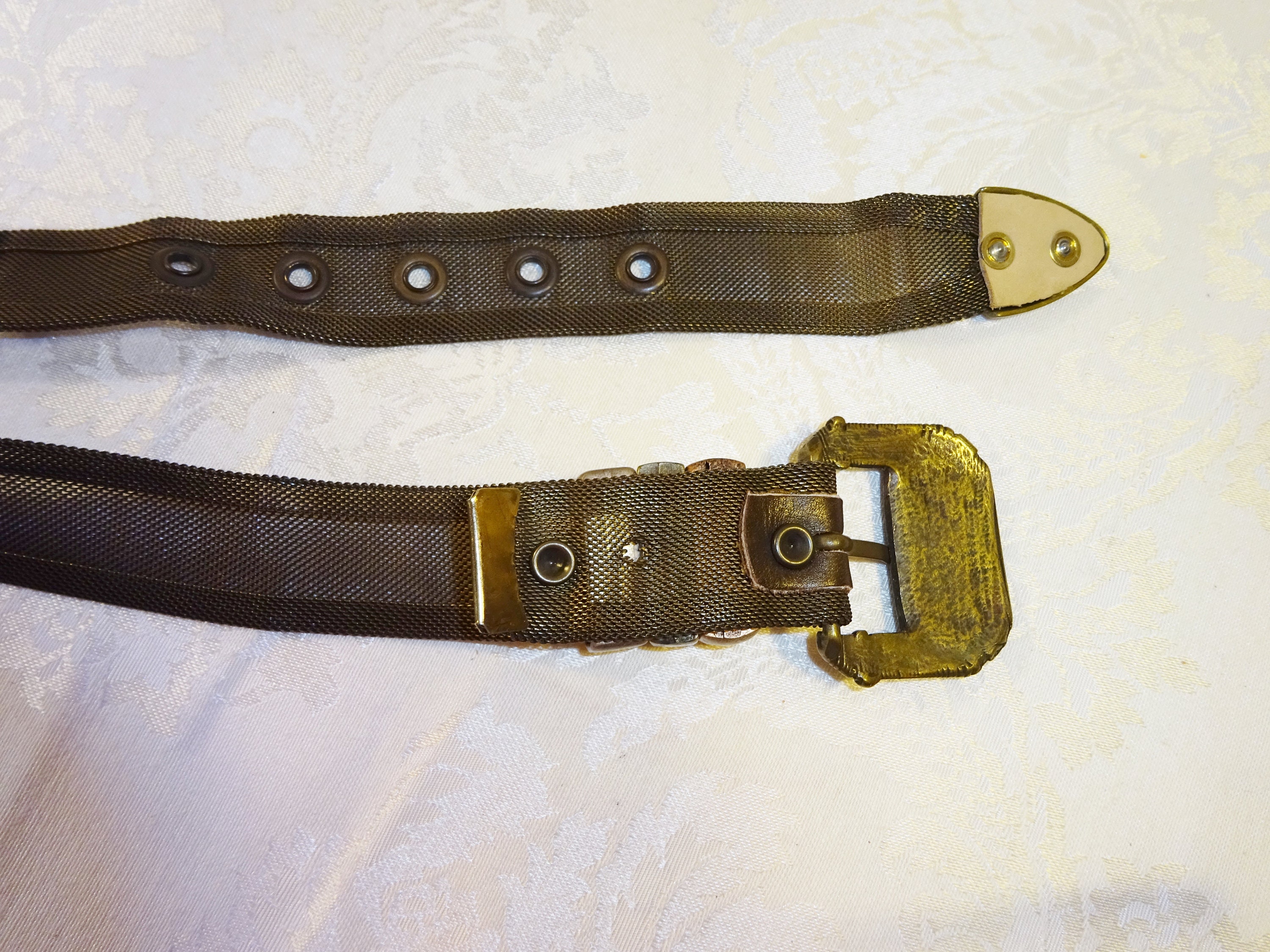 NEW Most Wanted Metal Mesh Belt in Bronze Bronze Belts: Premium Stretch Tactical Belt | Groove Life main image 3