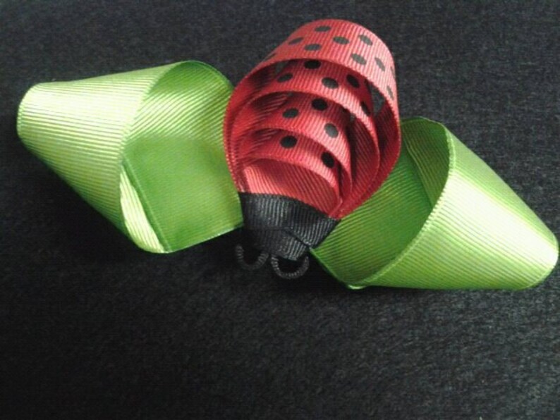 Giant Lady bug or Bumblebee Hair Barrette