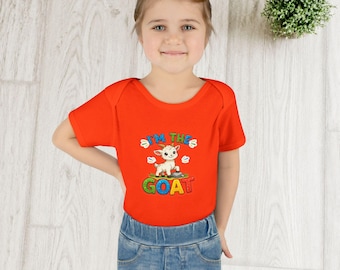 I'm the GOAT Infant Bodysuit | Cute Baby Goat Graphic