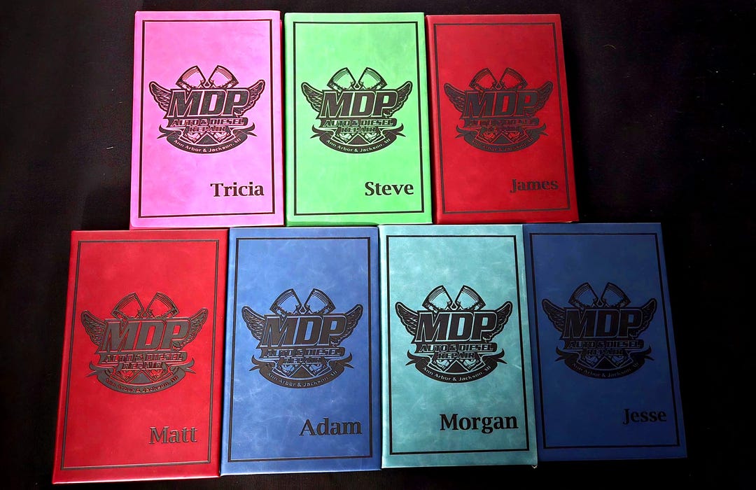 Personalized Engraved Journal – Custom Name or Logo – Gift for Writers ...