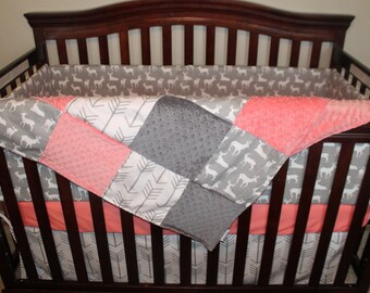 coral nursery bedding