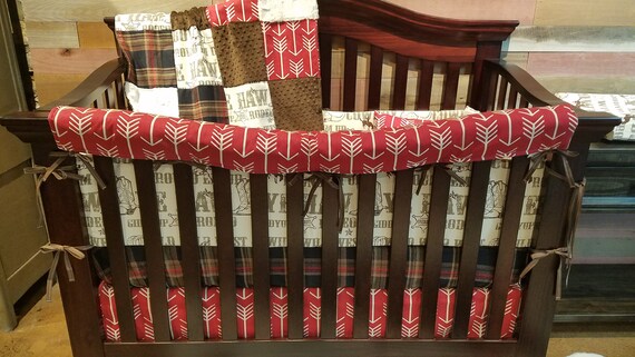 2 Day Ship Cowboy Baby Boy Crib Bedding Etsy