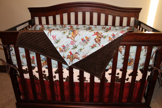 cowboy crib sheets