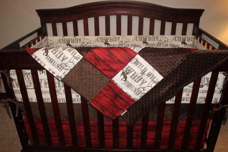 cowboy crib sheets