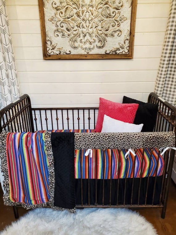serape crib bedding