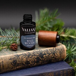 Wild Woods - 15ml proprietary oil blend - Fir / Rosemary / Cedar - Bravery & Wisdom - PNW