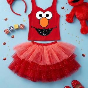 Elmo Dress - Etsy