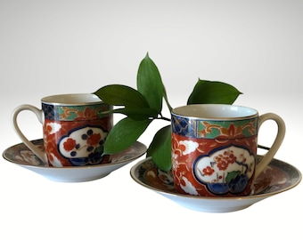 Pair of Takahashi Demitasse/Espresso Cups