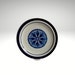 Blue Monterrey Stoneware Chop Plate