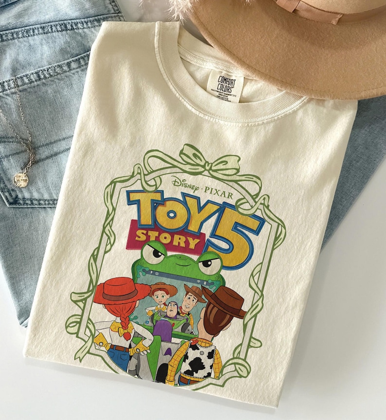 Retro Disney Pixar Toy Story 5 shirt, Disneyworld Toy Story shirt, Disneyland Family Matching 2026 tee image 10