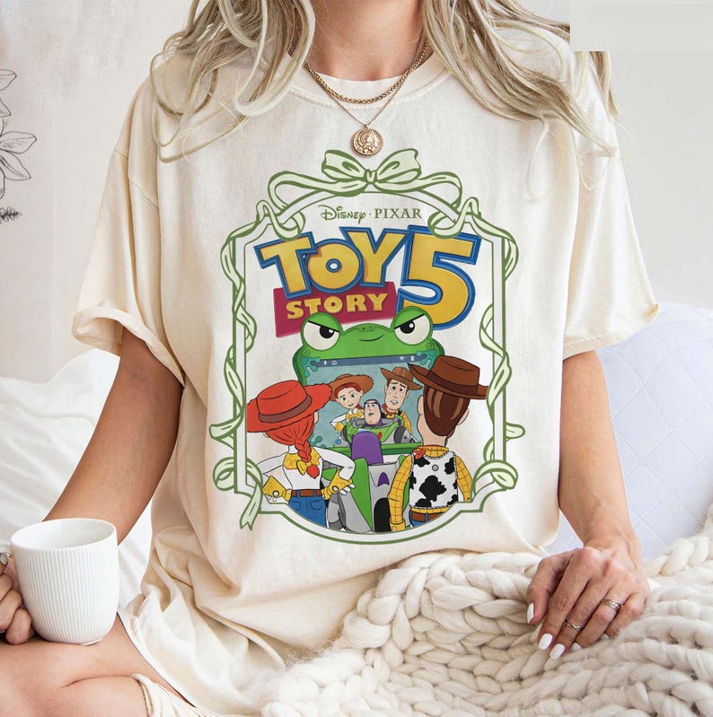 Retro Disney Pixar Toy Story 5 shirt, Disneyworld Toy Story shirt, Disneyland Family Matching 2026 tee image 1