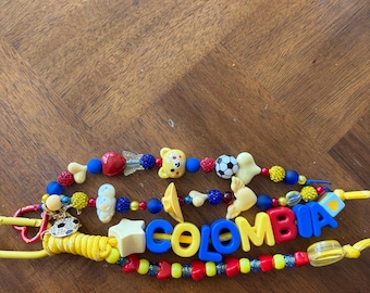 WM 2026 Kolumbien Taschenanhänger/Schlüsselanhänger