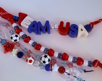 WM 2026 Team USA Taschenanhänger/Schlüsselanhänger