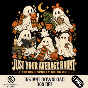 Activités paranormales (PNG), Halloween pour enseignants spécialisés (PNG), motif fantôme pour l'éducation spécialisée, sublimation d'automne pour assistants d'éducation, téléchargement numérique