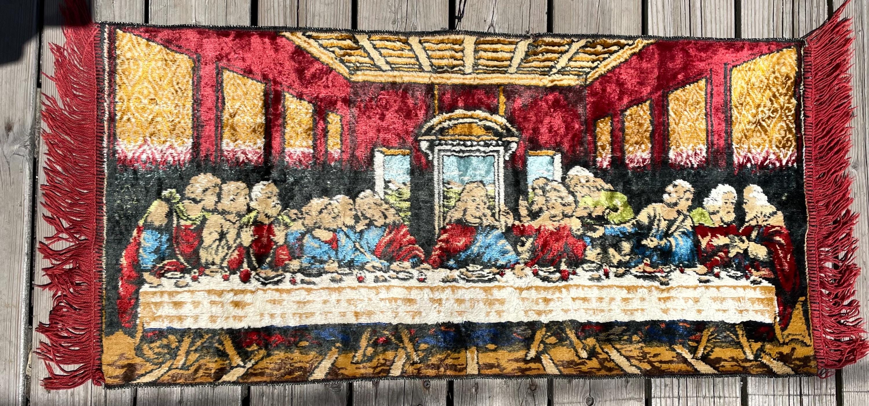 Vintage Jesus Rug - Etsy