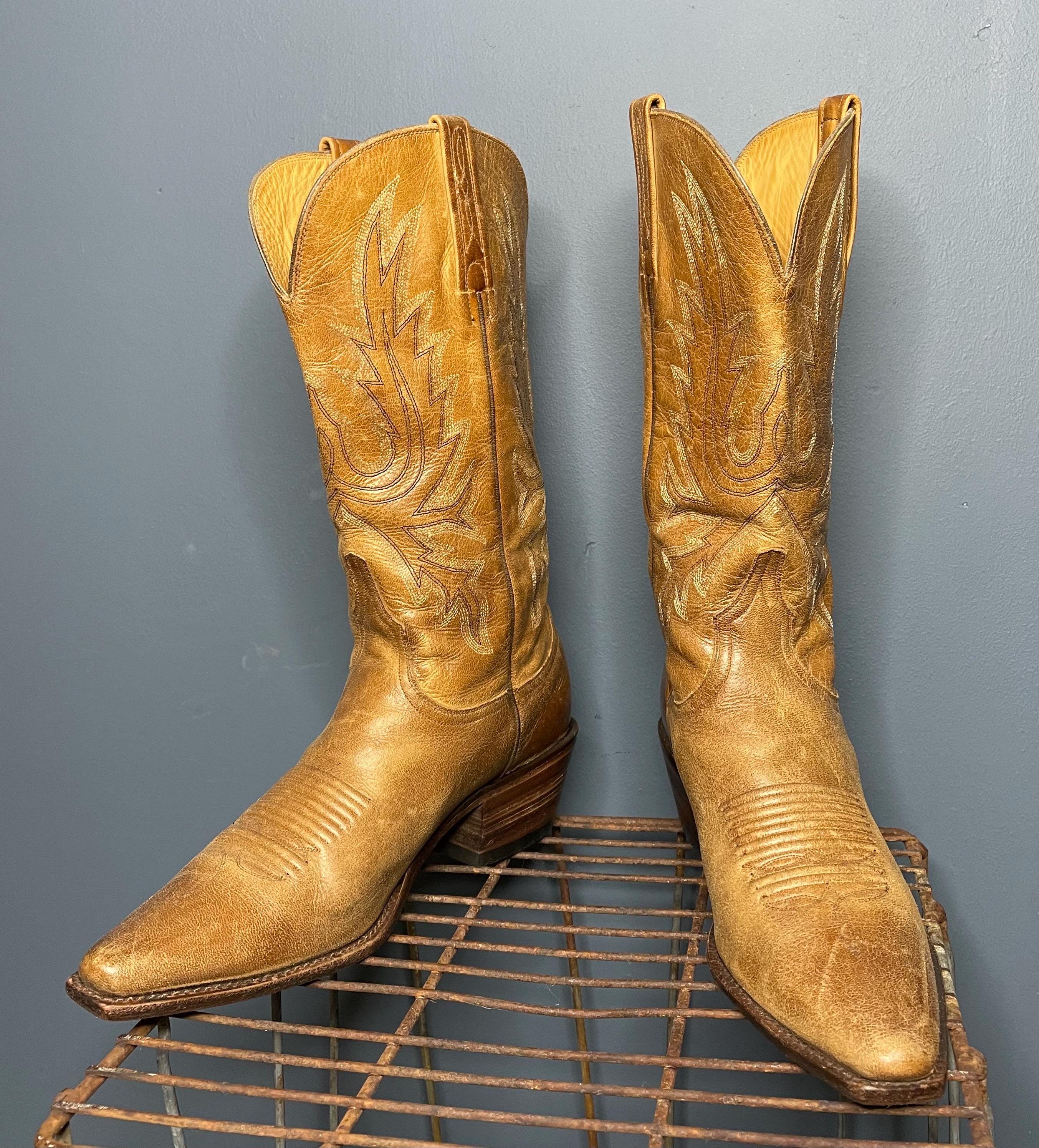 Charlie 1 horse Lucchese brown ladies leather western cowgirl boots Size 10 Brand New Charlie 1 Horse Women main image 3