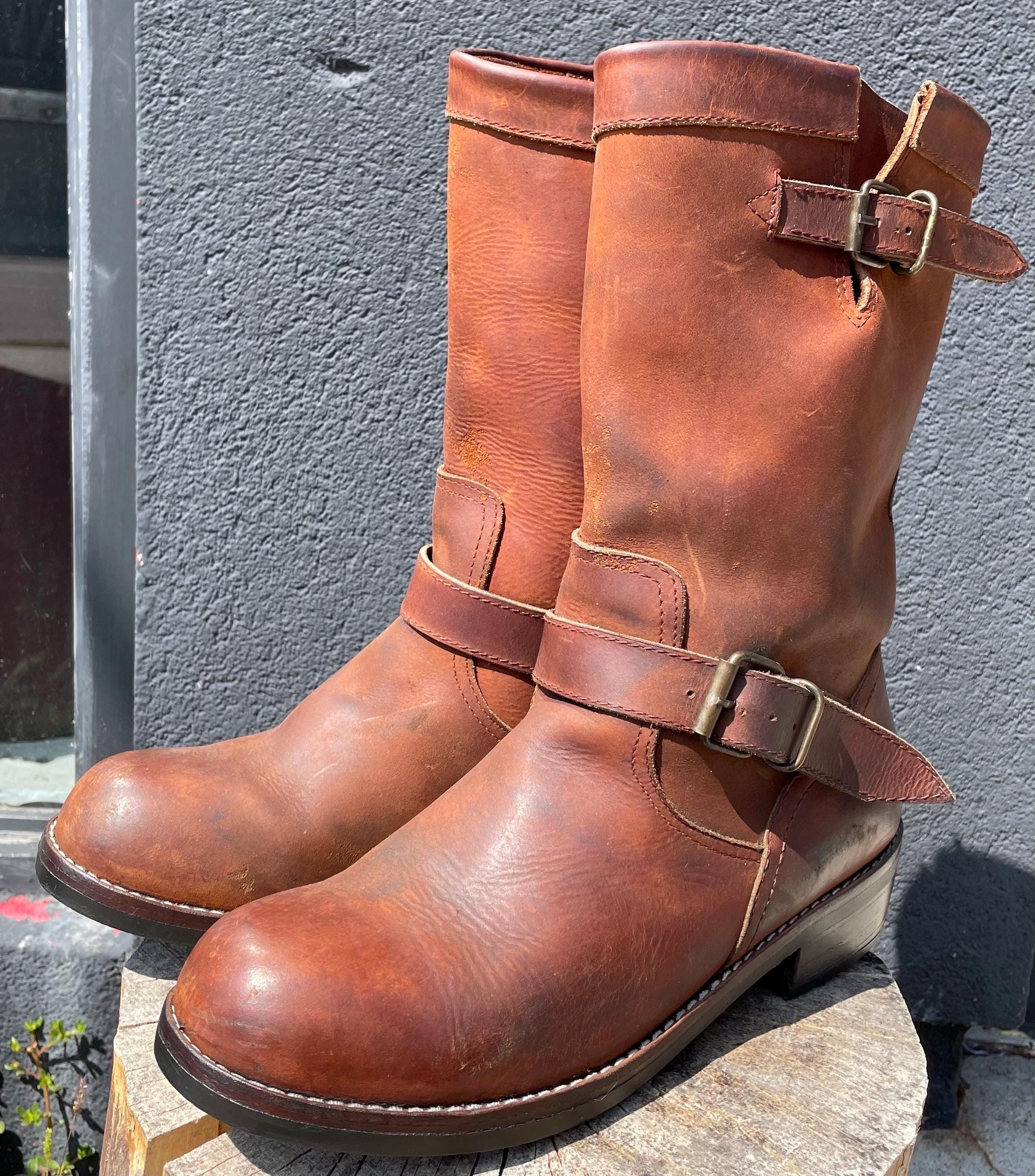 80s Engineer Boots - Etsy