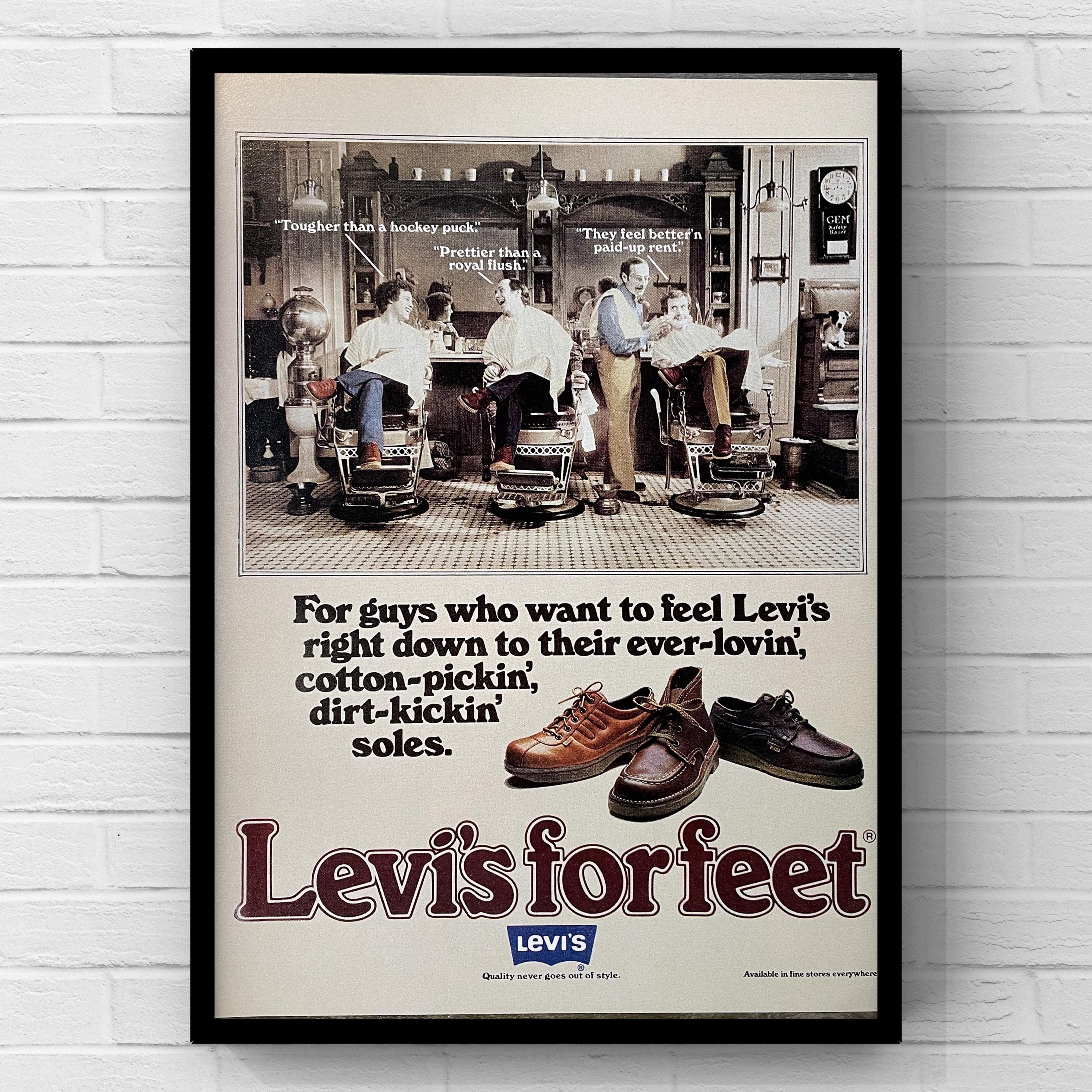1970s Levi Poster - Etsy