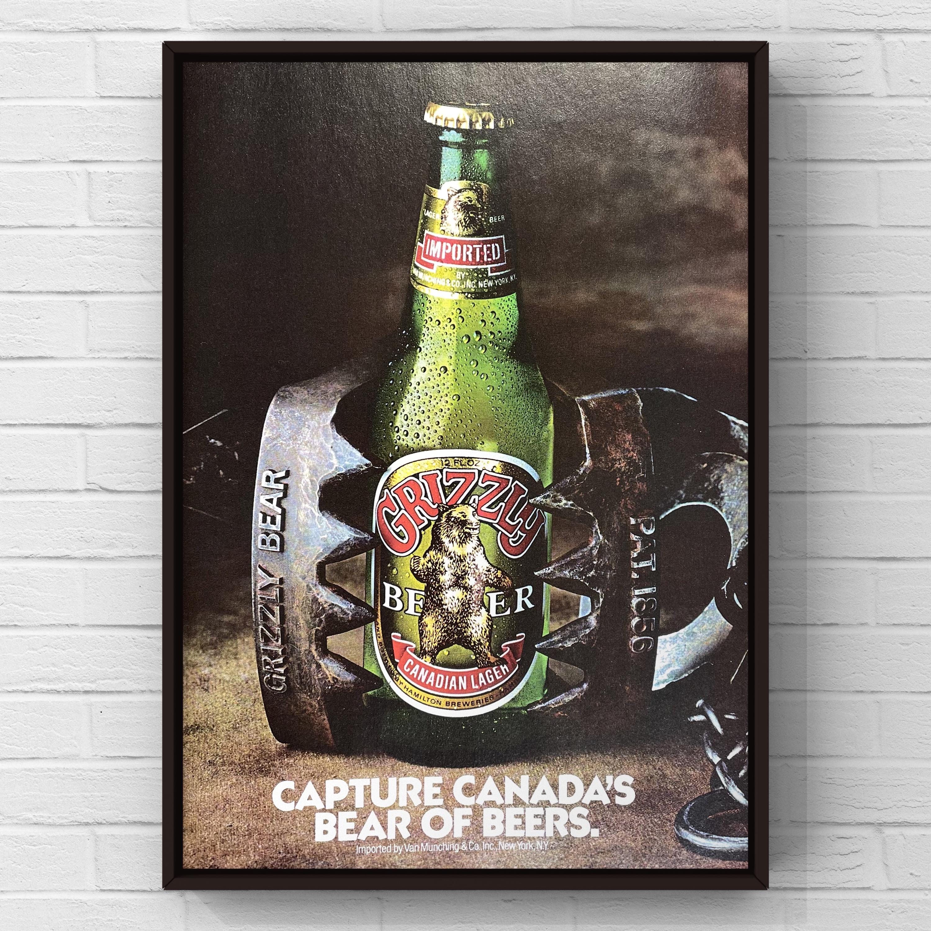 Grizzly Beer Bottle - Etsy