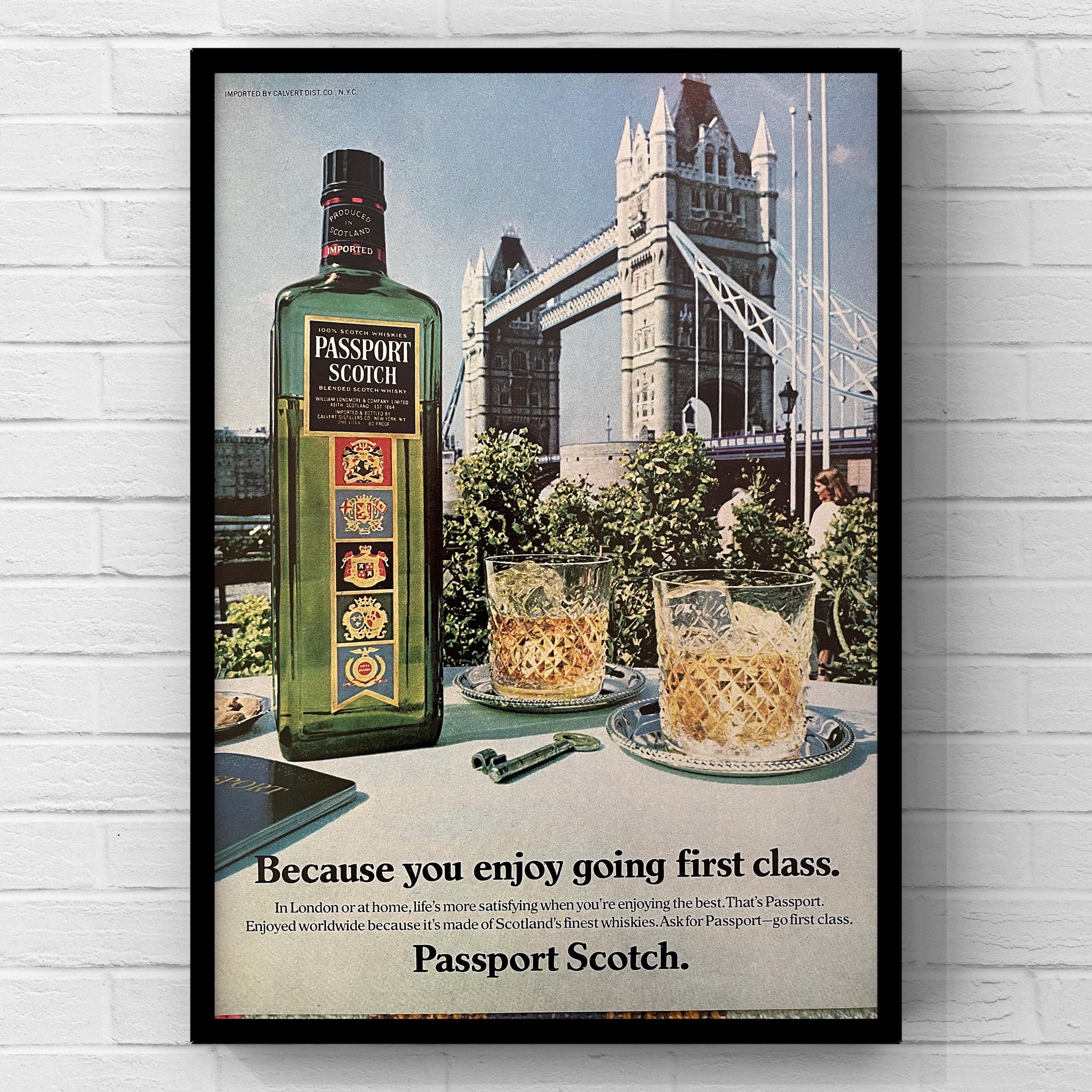 Passport Scotch Whisky - Etsy