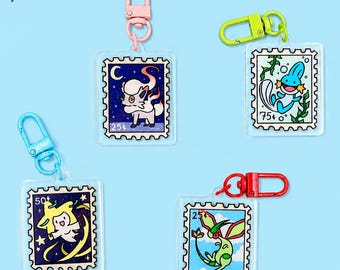 Colección de sellos de llaveros de Pokémon vol. 1