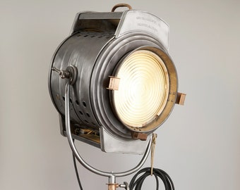 1960's Bardwell & McAlister Hollywood 10K - Repurposed Vintage Hollywood Movie Light