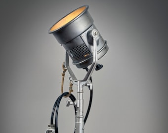 Mickey Mole 1 K circa 1970’s: Repurposed Vintage Hollywood Movie Light