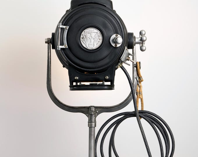 Featured listing image: Bardwell and McAlister 1940's Hollywood Movie Keg Light