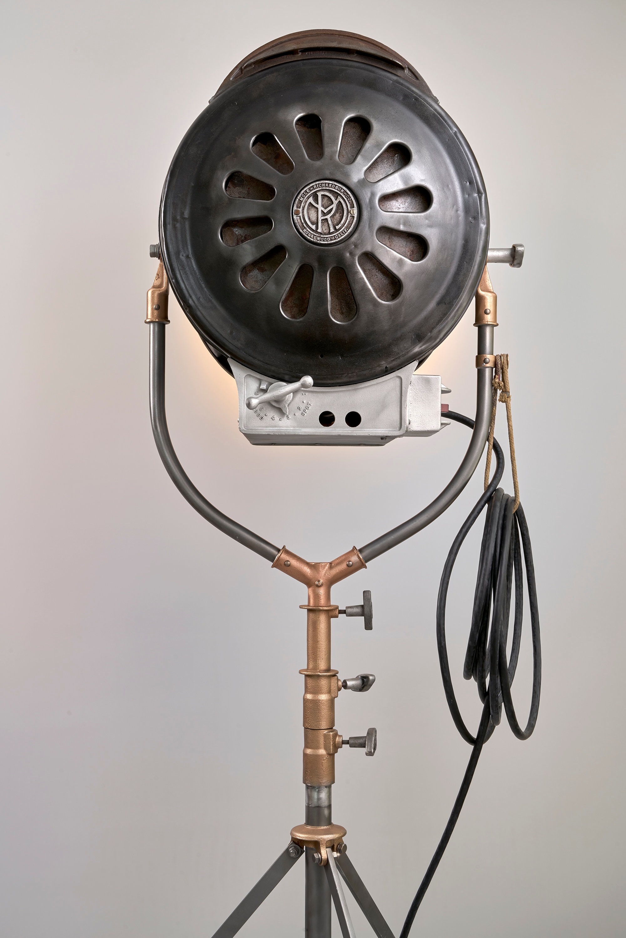 1950's Mole Richardson 5000 watt Solarspot M-R type 414