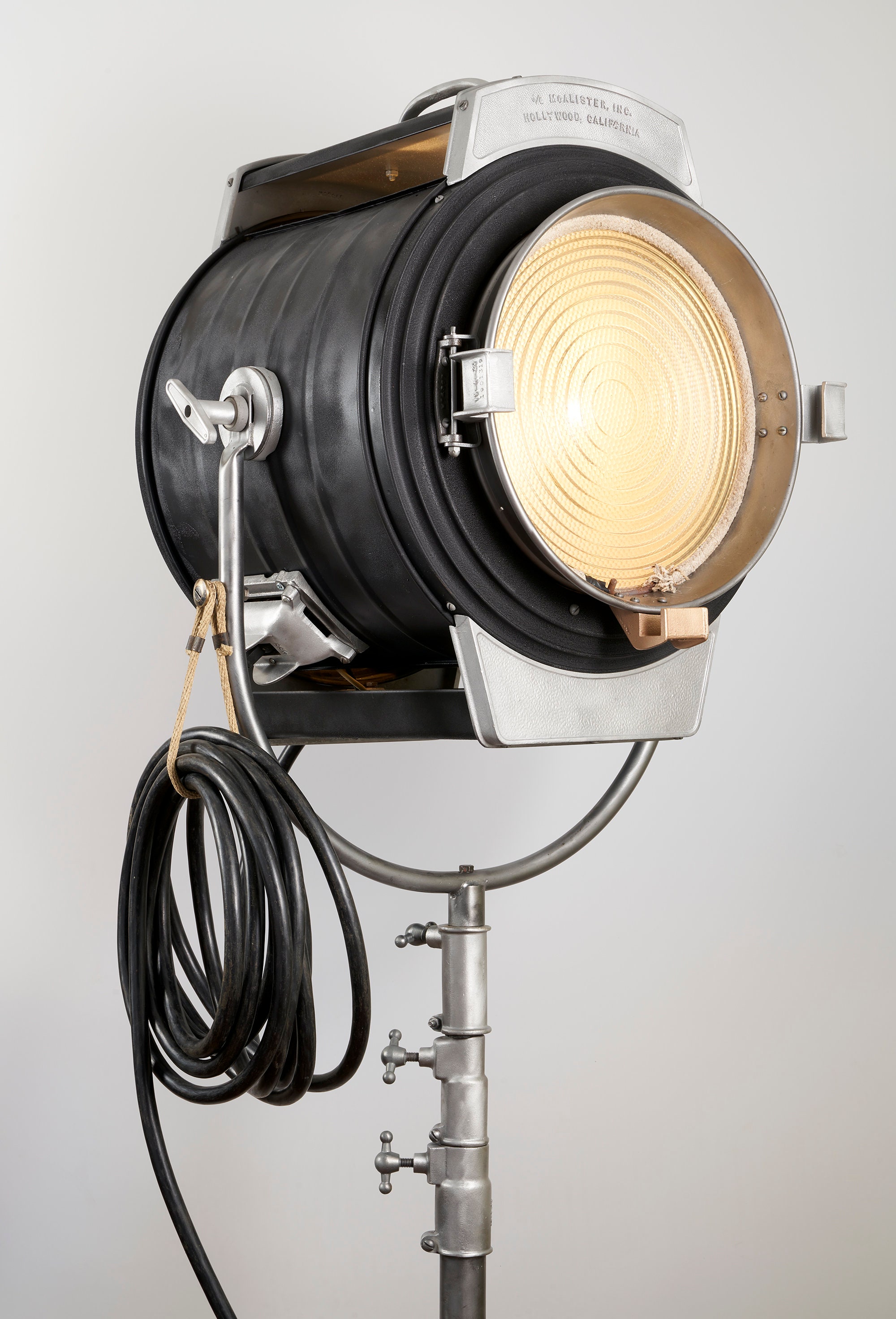 1940's J. G McAlister Hollywood 5K Vintage Movie Light