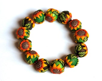 Sunflower Bracelet