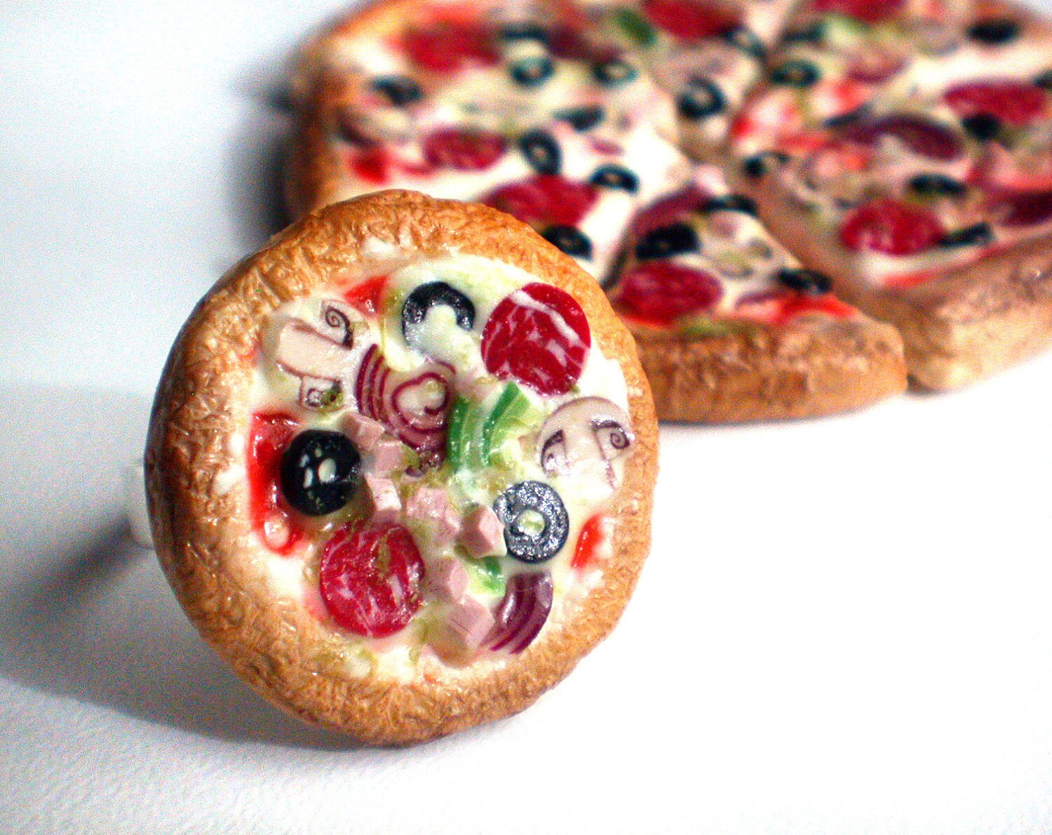 Pizza & Polymer Clay Party - Miniature Food Charms — Manchester Arts Studio  & Gallery