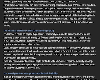Molntjänster förklarade på enkel engelska AZ-900 Azure Fundamentals – nybörjarrecension
