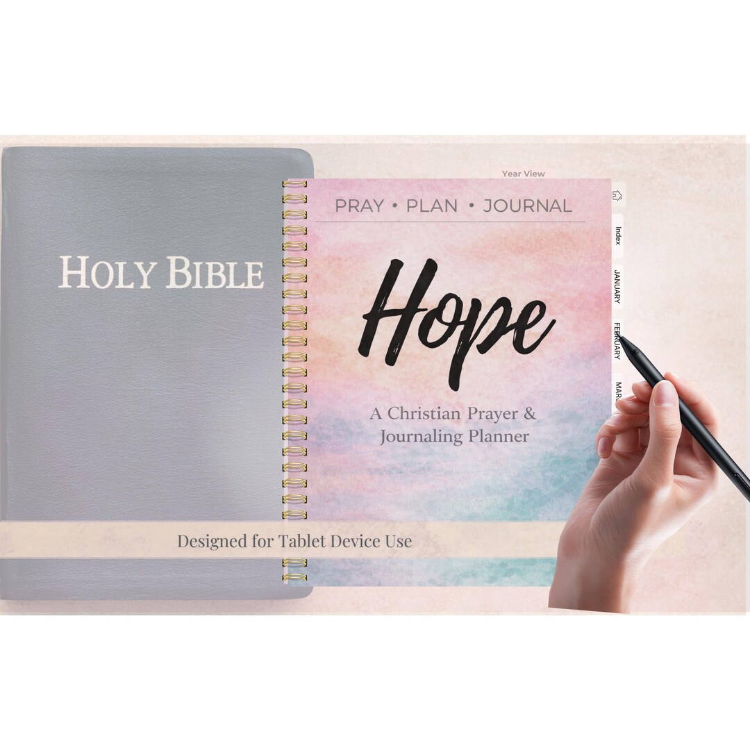 Christian Digital Prayer Planner | Goodnotes Faith-based Journal ...