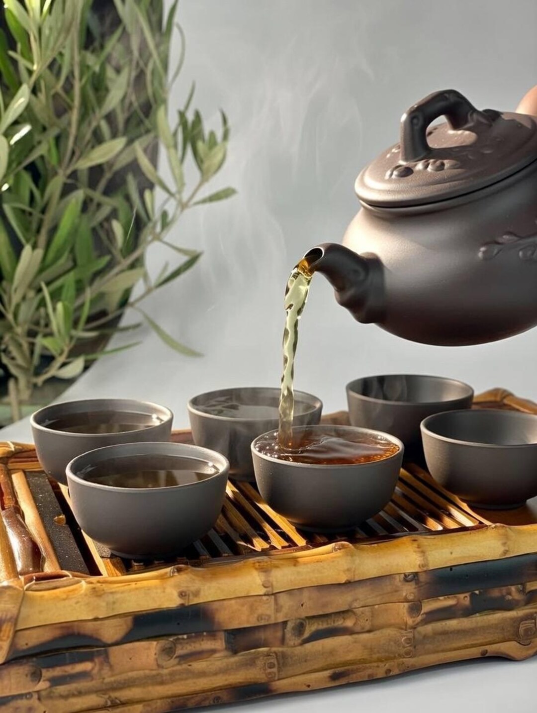 Mrs Tea Handmade Ceramic Tea Set – Rustic Minimalist Teapot & Cups - Etsy