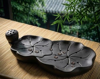 Walnut Wood Gongfu Tea Tray – Chinese Style Tea Table with Hidden Water Storage
