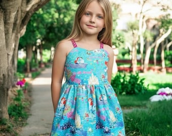 Little Mermaid Twirl Dress – Size 6