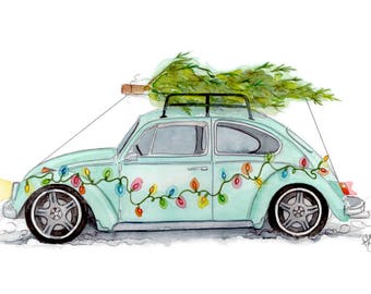 VW Beetle Christmas