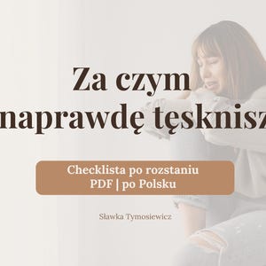 Breakup Checklist for Women | Emotional Clarity After Breakup PDF | Polish Language