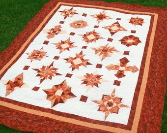 Starbursts PDF Quilt Pattern