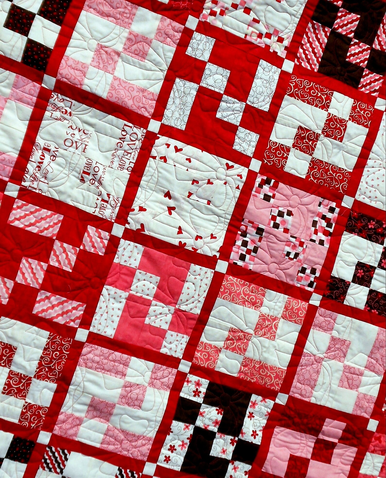 Stitched With Love PDF Quilt Pattern - Etsy
