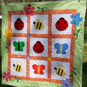Baby Bugs PDF Quilt Pattern