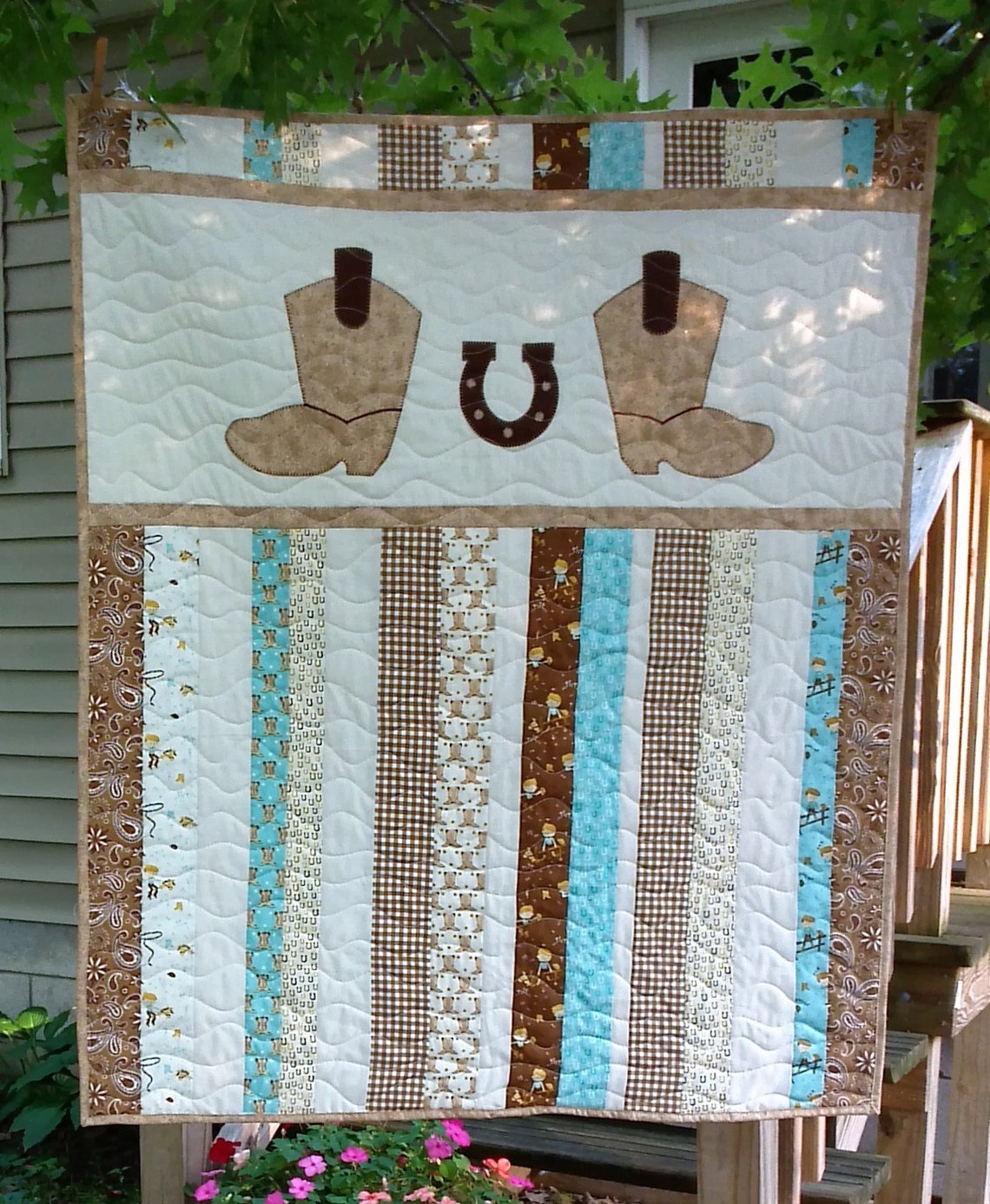 Boot Scootin' Baby PDF Quilt Pattern Etsy